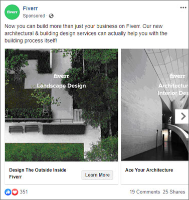 Facebook-Carousel Ads